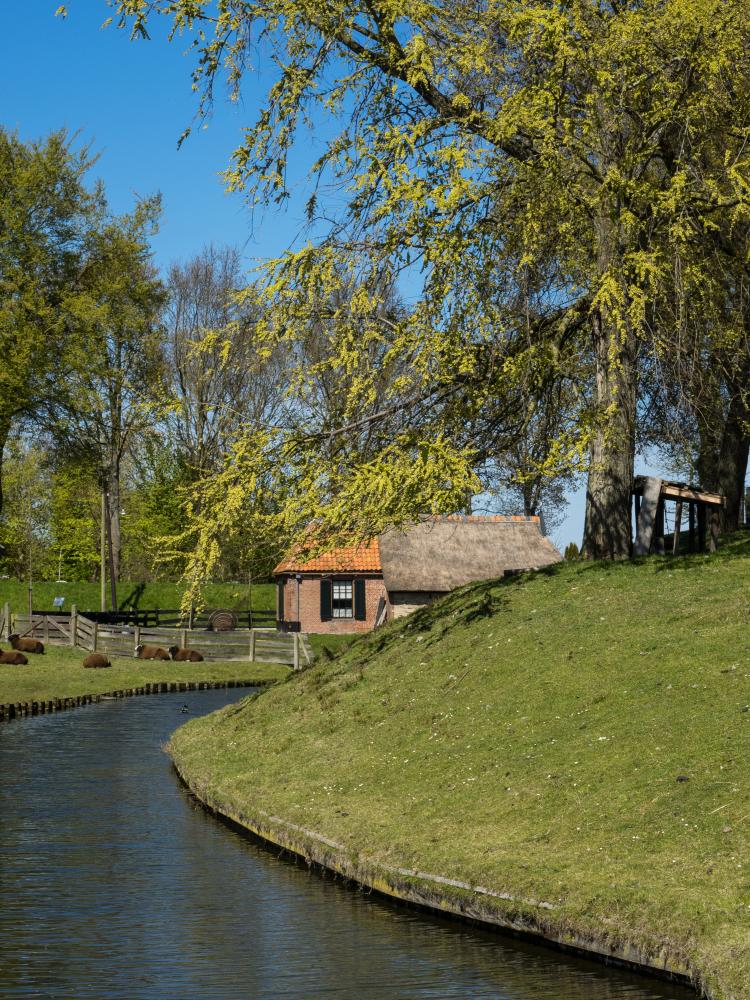 The Idyllic Setting of Our Canal-front Retreat