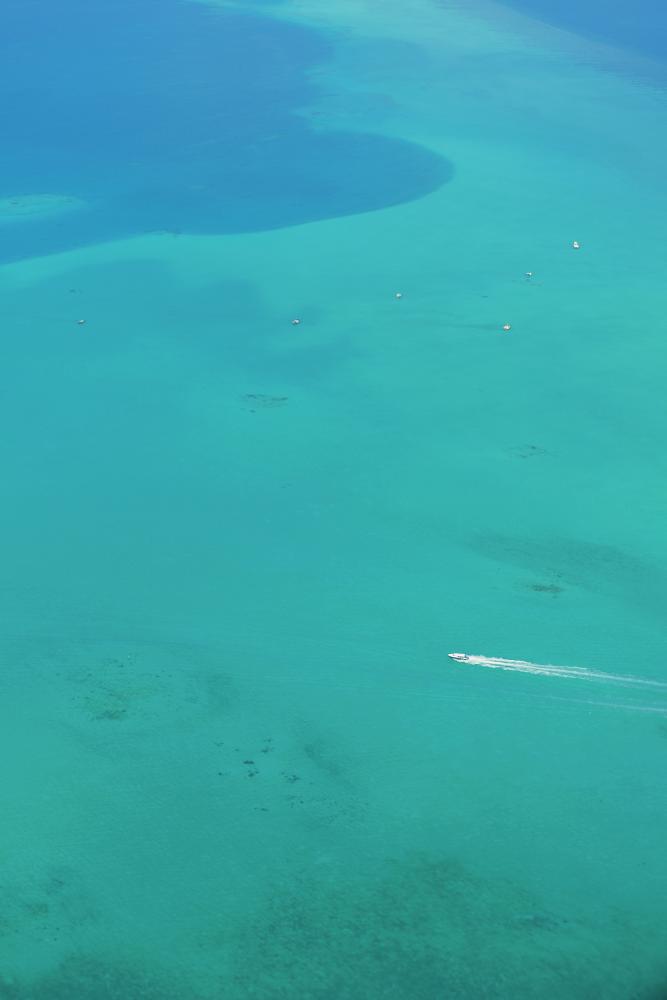 Tranquil Florida Keys waters, hinting at hidden underwater treasures