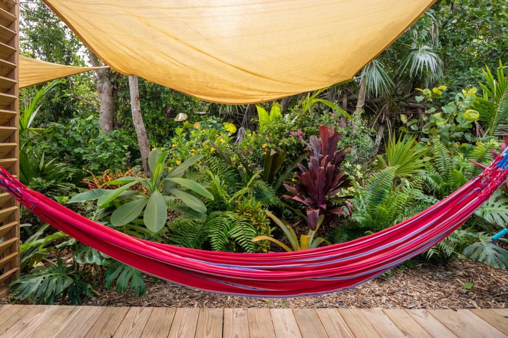 Relaxing hammock experience at Big Pine Key Airbnb