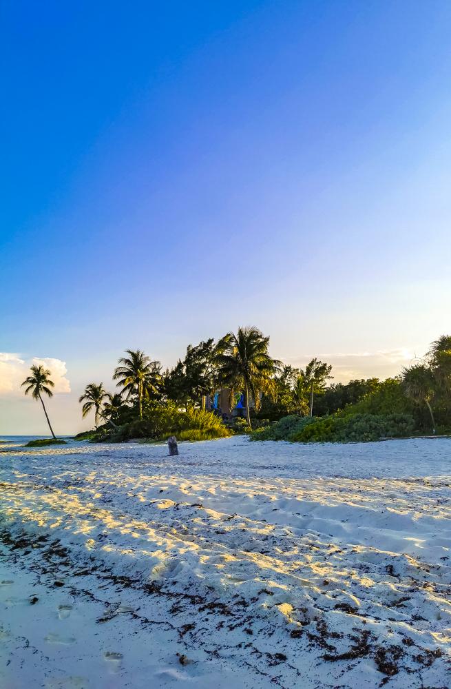 Tropical Caribbean beach near Lower Keys Airbnb
